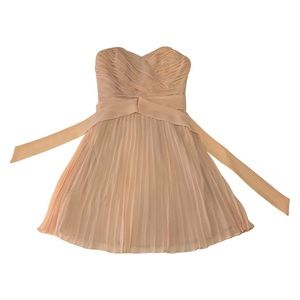 Chic platted mini dress